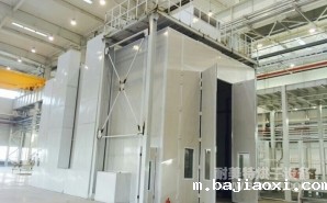 NMT-TZ-30电机零配件喷漆房(普氏）