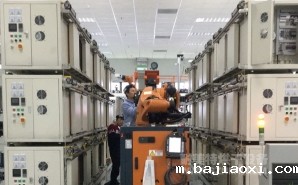 NMT-DL-7512机械手自动抓取,新能源汽车驱动马达烘干线(上海精进电动)