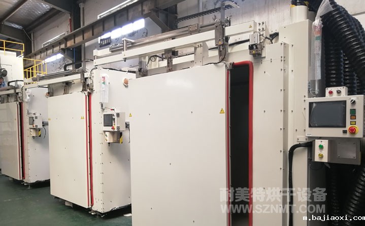 电动汽车控制器胶固化自动化烘箱