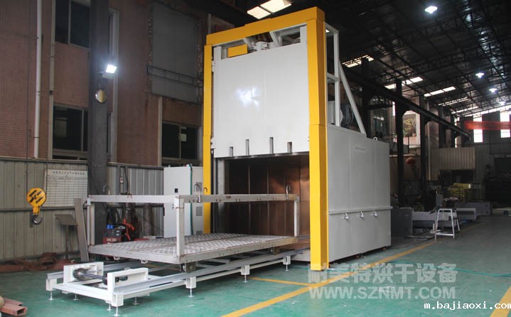 过滤器材水份干燥300度台车烘箱