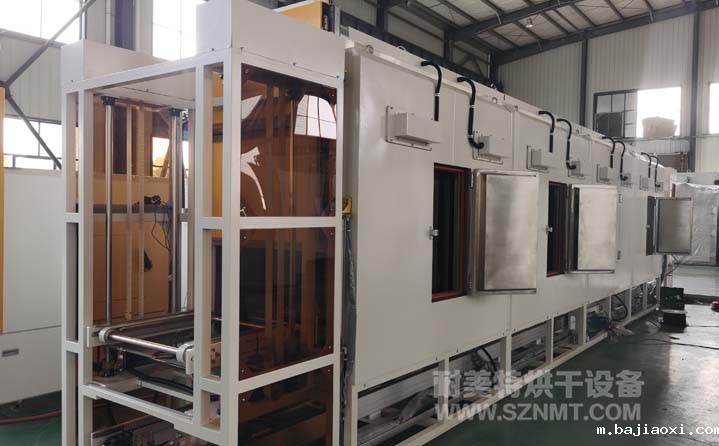 电动汽车电控的冷却10米固化隧道炉