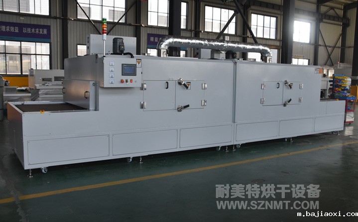 汽车零部件行业隧道炉烘干线