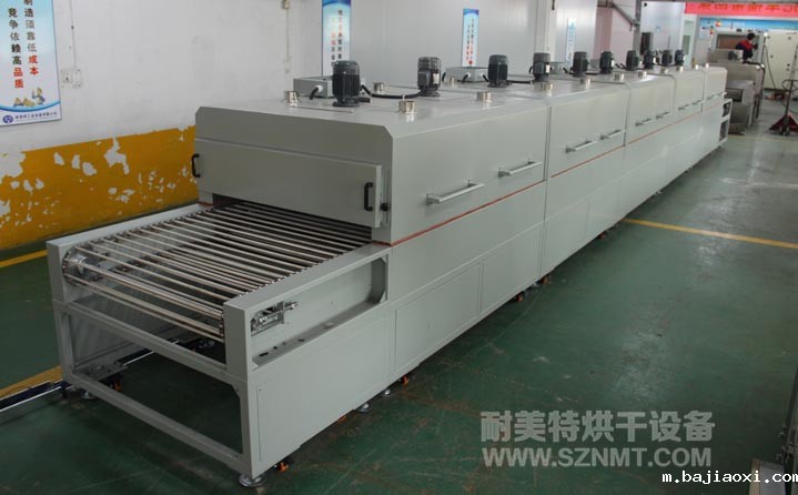 聚乙烯布材(PE)软化成型红外隧道式烘干炉 聚乙烯布材(PE)软化成型红外隧道式烘干炉